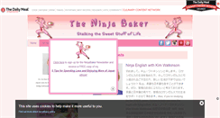 Desktop Screenshot of ninjabaker.com